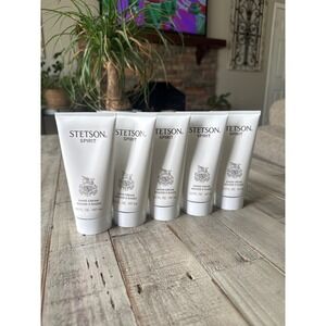 Stetson Spirit Shave Cream 5.0 oz Lot of 5 Men Grooming Mousse A Raser New